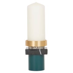 Emerald Green Louis Marble and Granite Candle Holder by Marine Breynaert