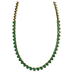 Emerald Heart Necklace