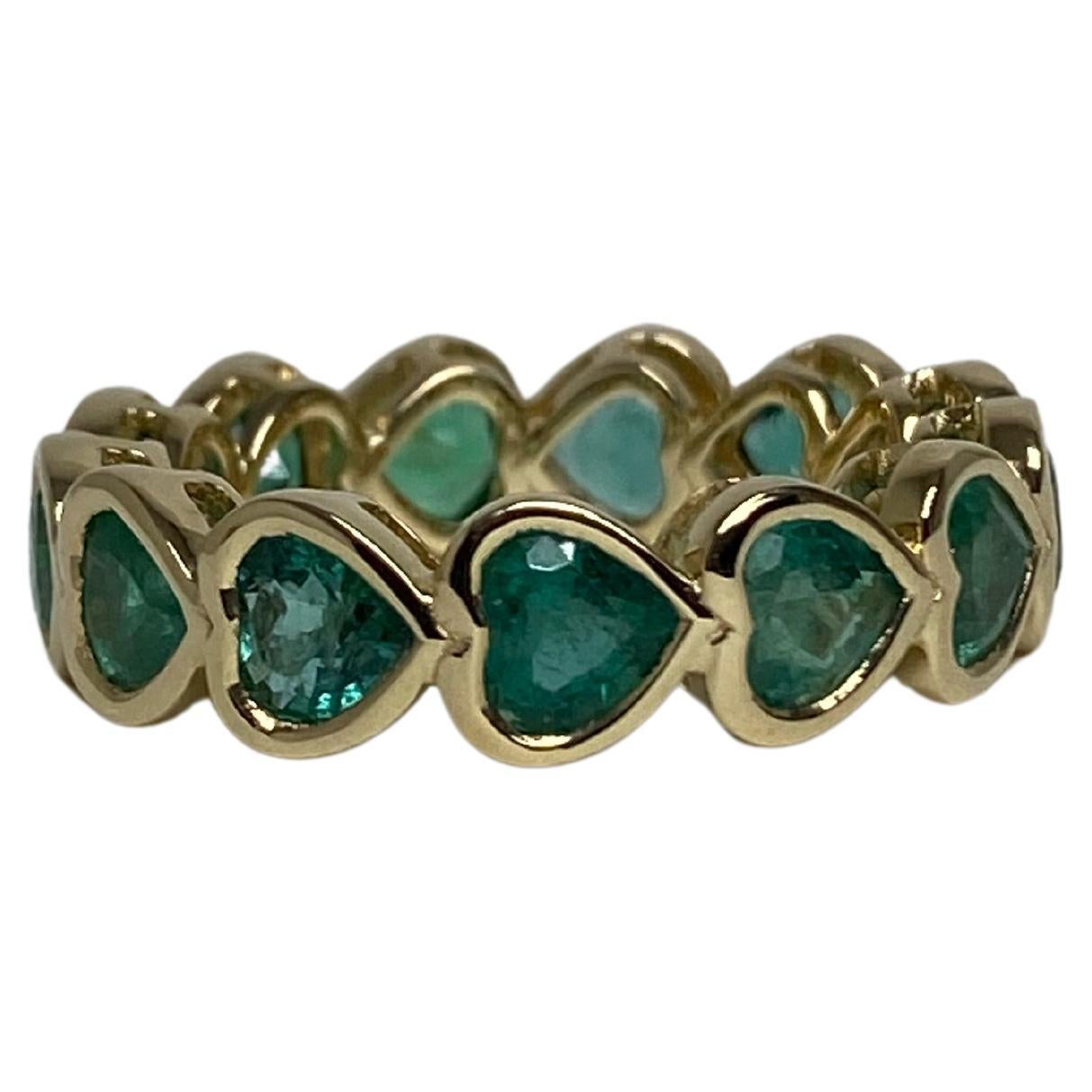 Emerald Heart Ring For Sale