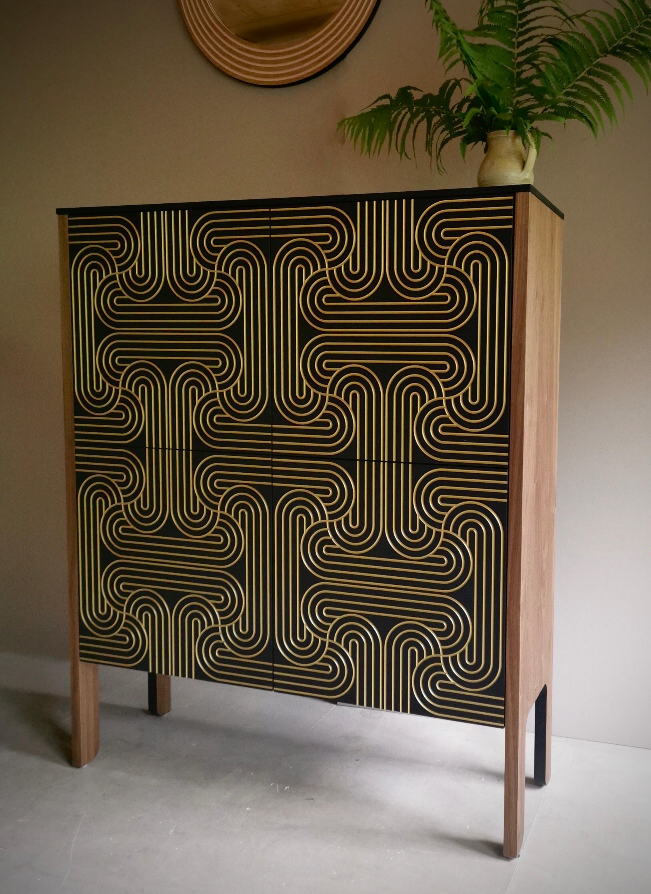 Loop Cabinet 4 Door by CoucouManou In New Condition For Sale In Bath, Wiltshire