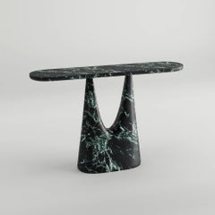 Emerald Marble Console Table