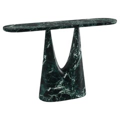 Emerald Marble Console Table