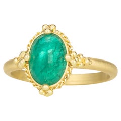 Emerald Mirror Ring