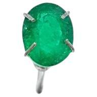 Emerald Natural Emerald 2.00 cts 8.55x6.81x5.27 mm Natural Emerald Cut Stone For Sale