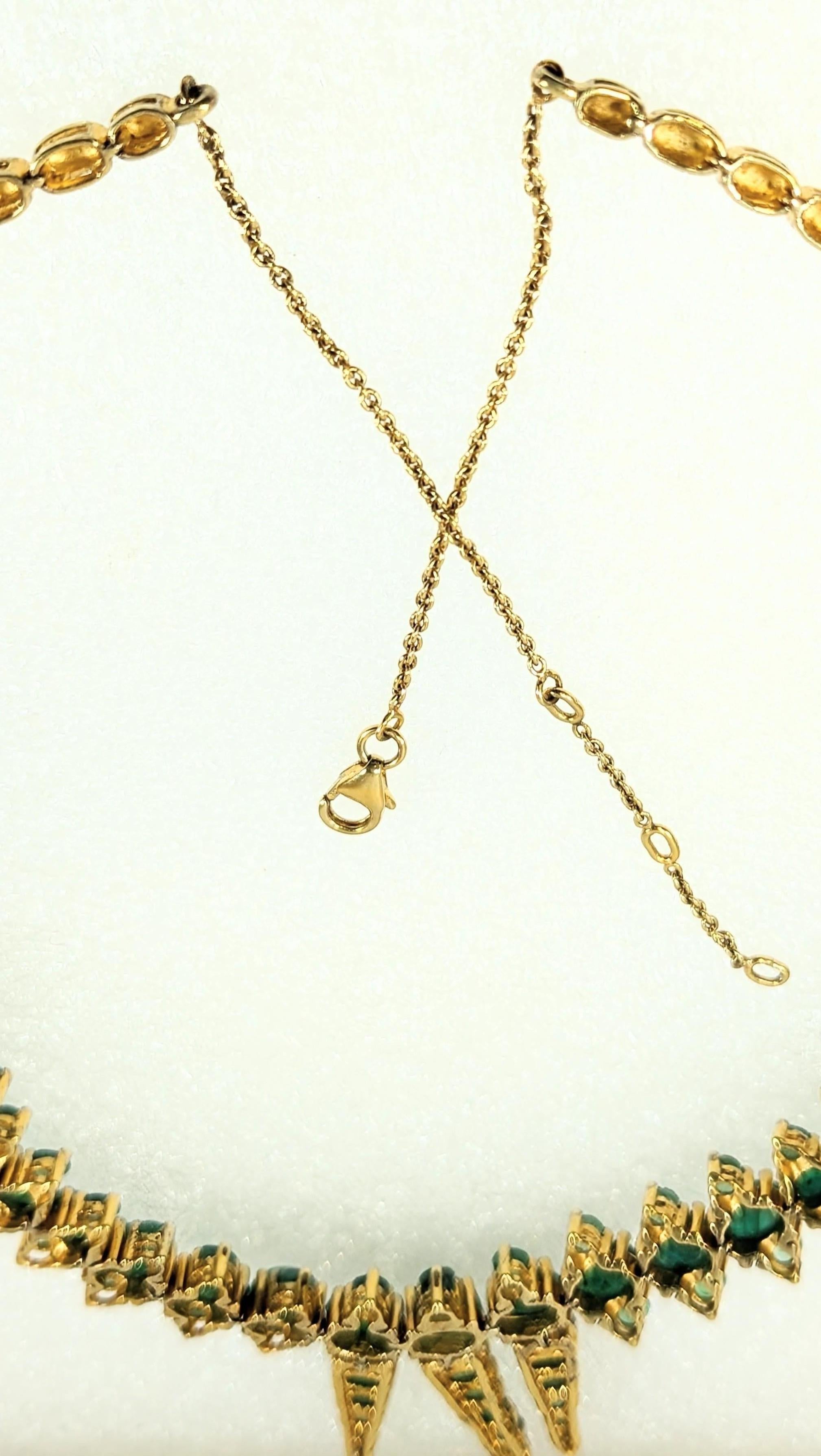 Collana di smeraldi in vendita 2
