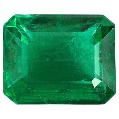 Smaragd Oktagon - 4,07 Karat im Angebot