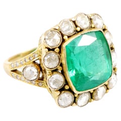 Antique Emerald Ring 0069