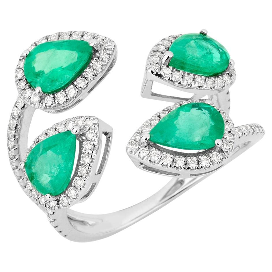 Smaragd Ring 2,60cts im Angebot