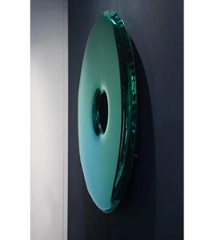 Emerald Rondo 150 Wall Mirror by Zieta