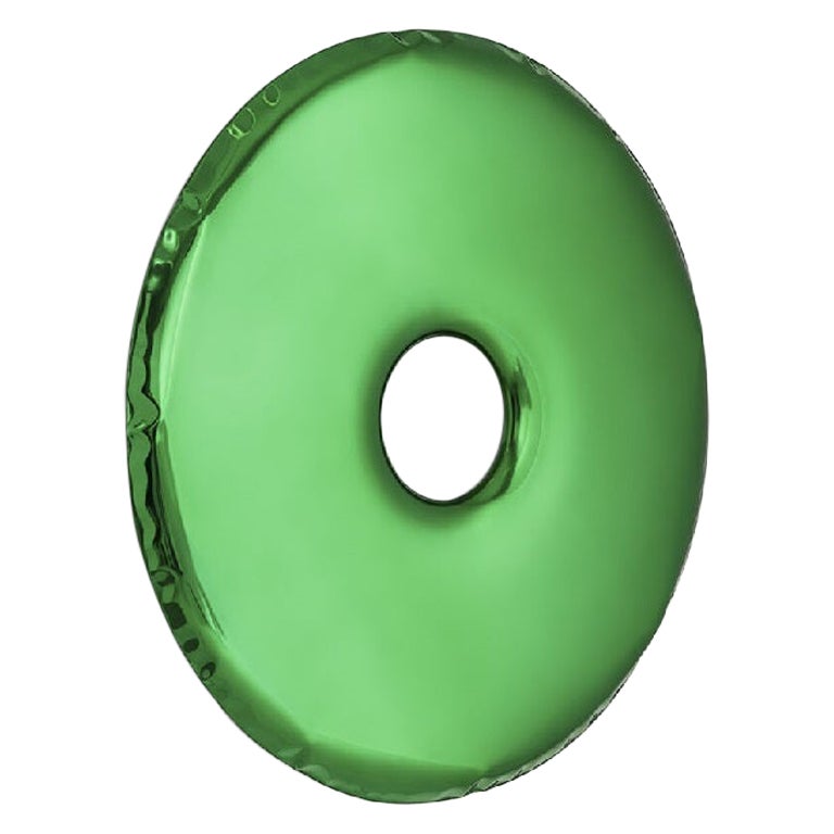 Emerald Rondo 75 Wall Mirror by Zieta