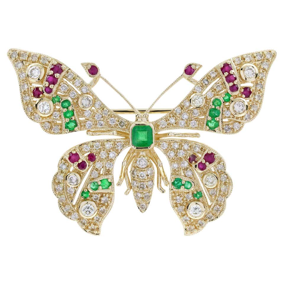 Antique Ruby Brooches - 2,035 For Sale at 1stDibs | ruby brooch pin ...