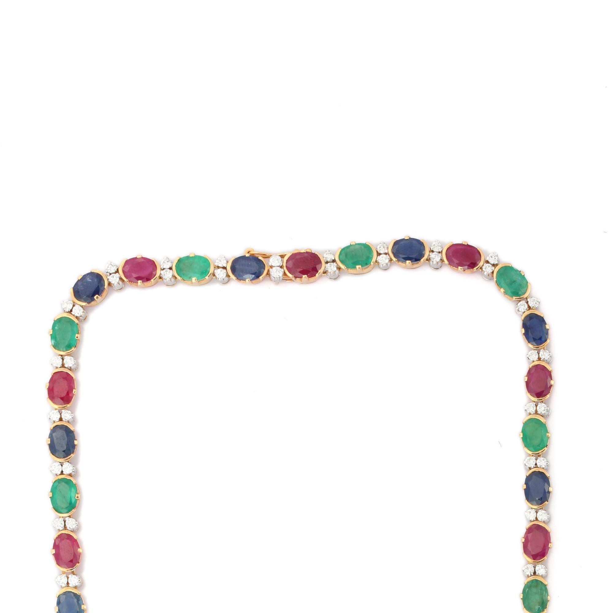 sapphire wedding necklace