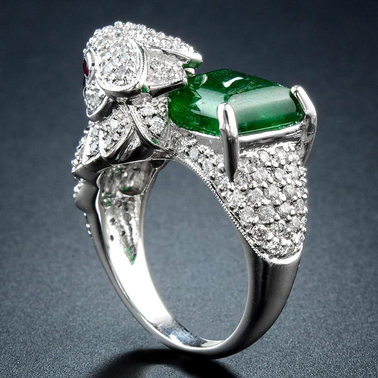 bird engagement ring