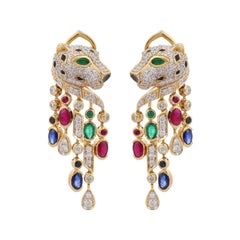 Diamond Clip-on Earrings