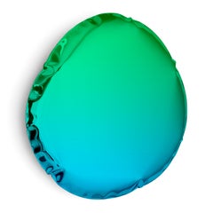 Emerald Sapphire Tafla O6 Wall Mirror by Zieta