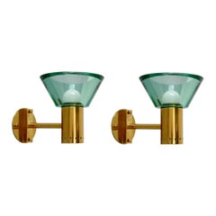 Emerald Seguso Sconces