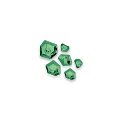 Emerald Set of 6 Kamyki Wall Decor by Zieta