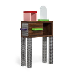 Emerald Side Table, by Nathalie du Pasquier for Memphis Milano Collection