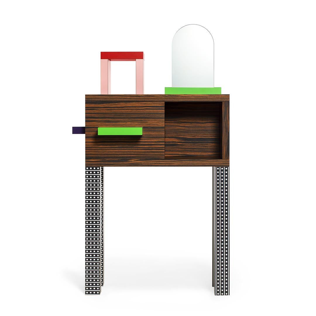Emerald Side Table, by Nathalie du Pasquier for Memphis Milano Collection For Sale