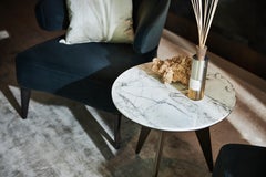 Table d'appoint en émeraude conçue par Dami, Pays-Bas