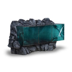 Buffet Emerald  Buffet de luxe sculptural fait main par MainGUILTY