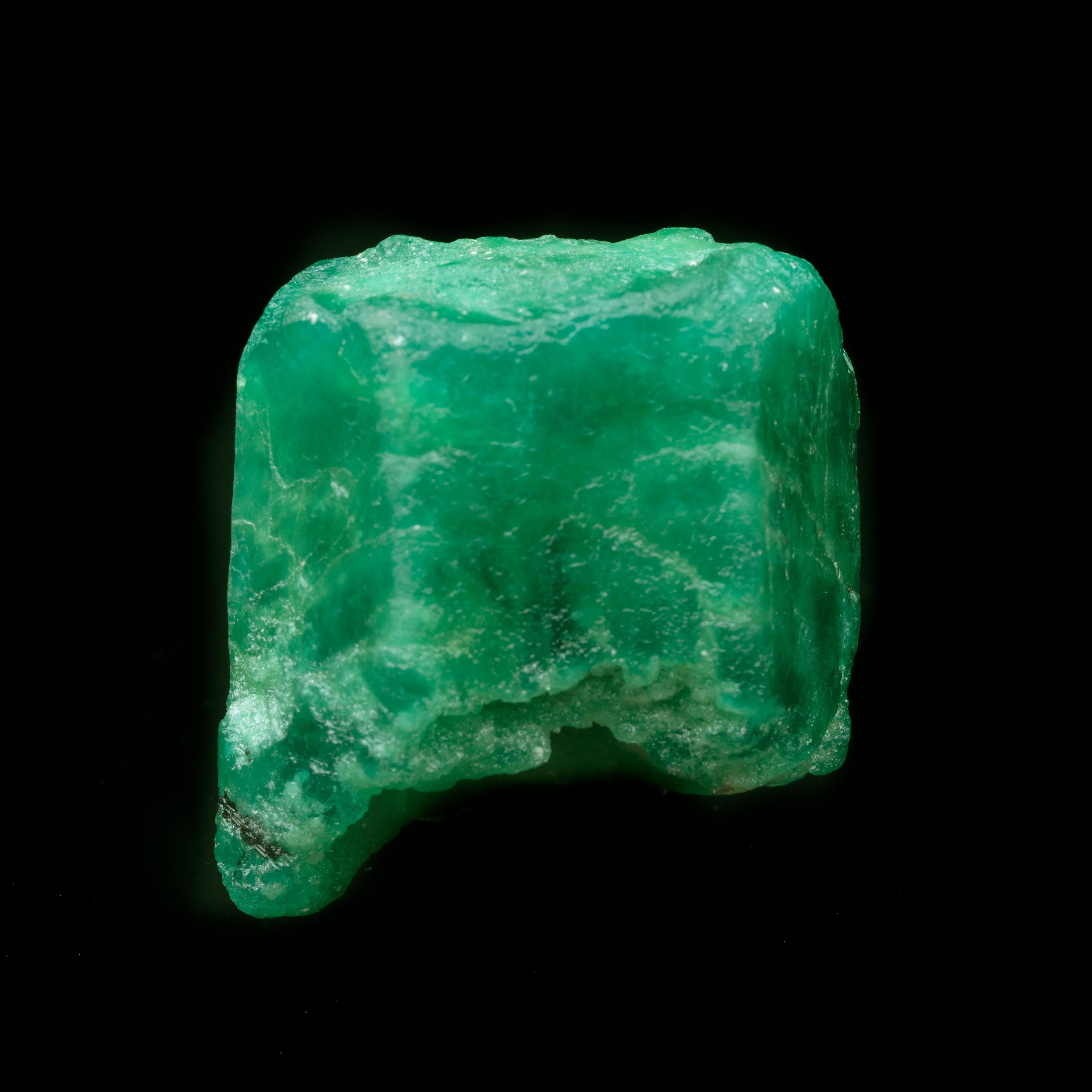 Colombian Emerald Single Crystal Cast from Colombia // 56.72 Grams For Sale