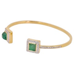 Emerald Square Neverending Bangle Emerald Square Neverending Bangle