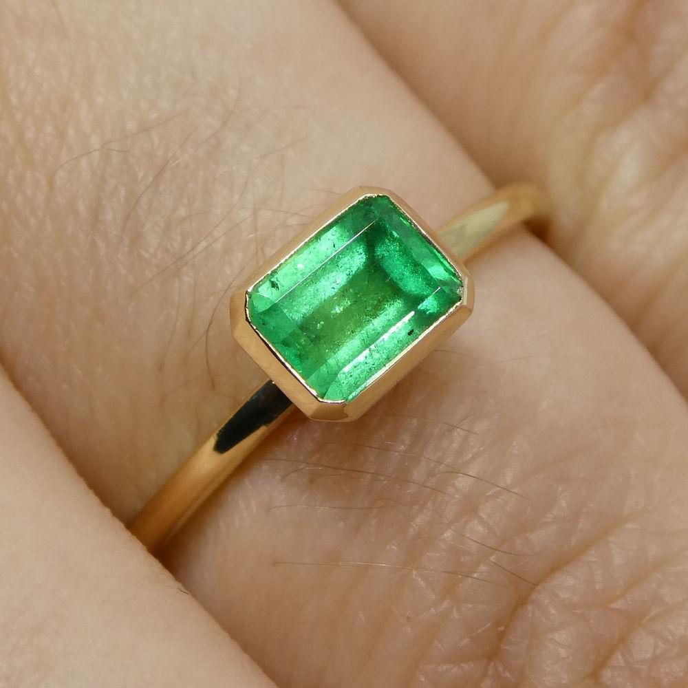 
We have for you this stunning Emerald stacker ring made in 10kt Yellow gold.


This ring is made here in Canada to exacting standards and is sure to turn heads and get your friends asking 'where did you get that?', be sure to tell them you got it