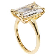 Emerald Statement 14K White Gold Elegant Sparkle Heirloom