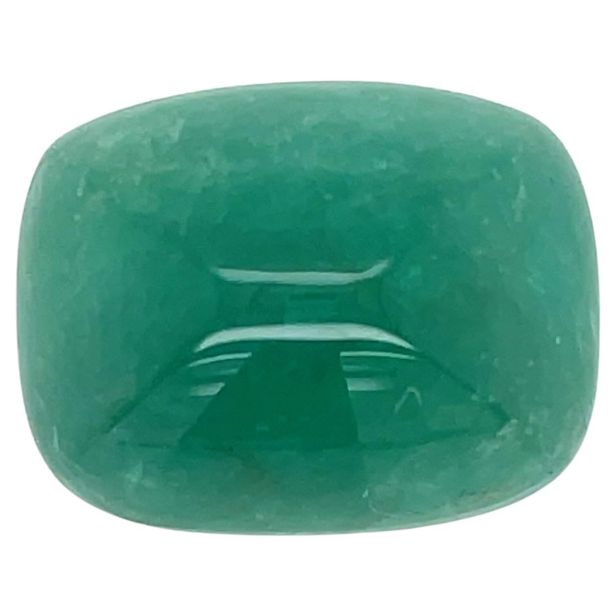 Smeraldo Cabochon Pan di Zucchero Cts 41.11
