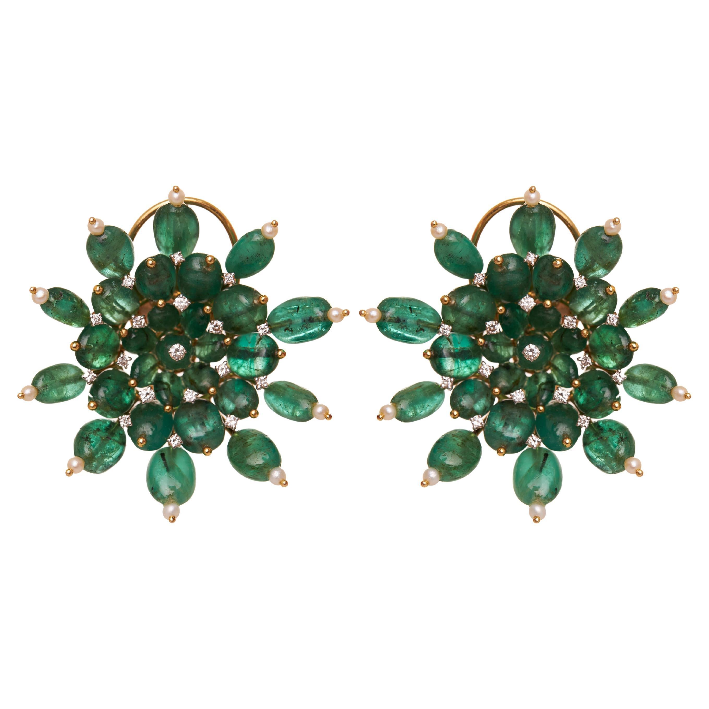Boucles d'oreilles Supernova en or 18 carats