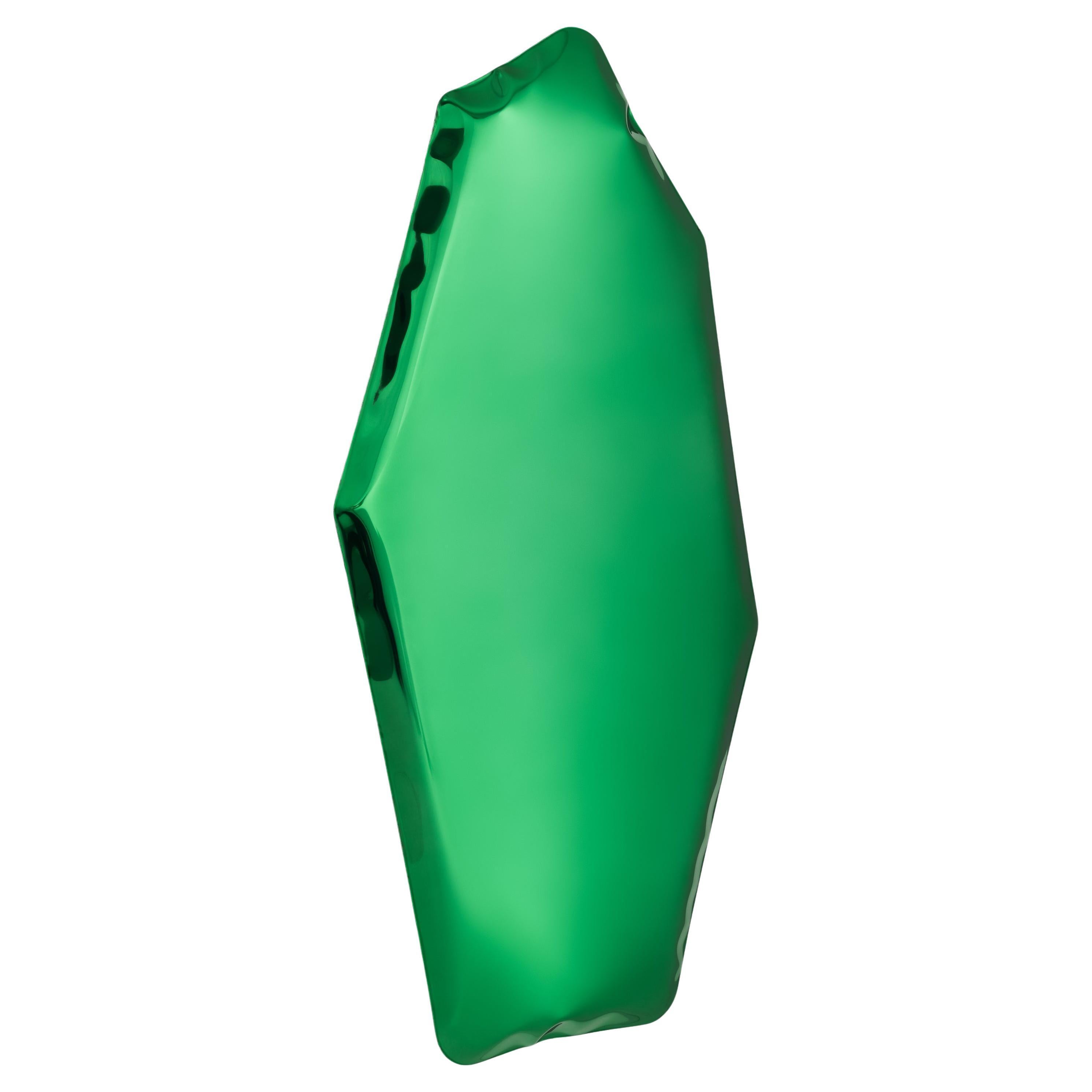 Emerald Tafla C4 Sculptural Wall Mirror by Zieta