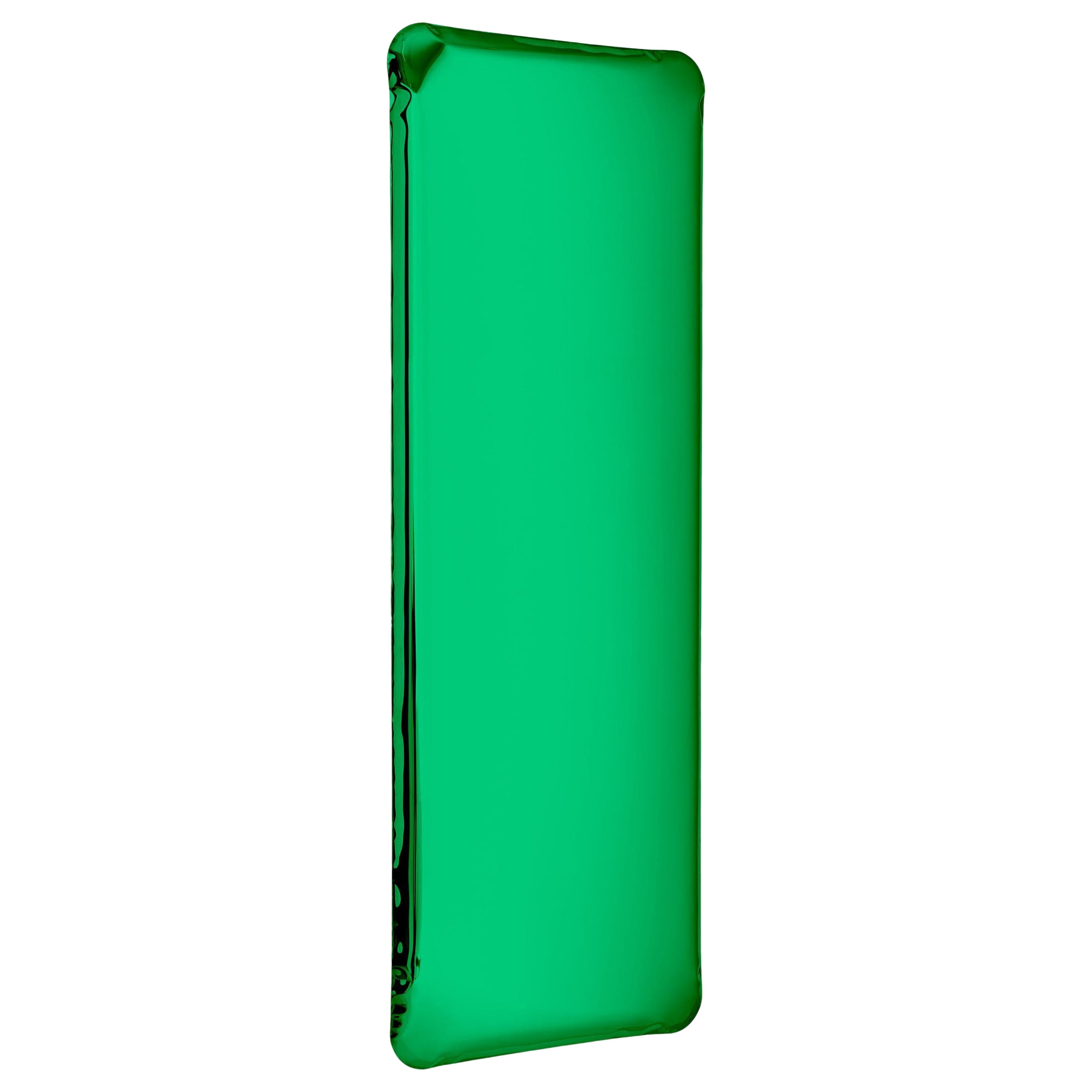 Emerald Tafla Q1 Sculptural Wall Mirror by Zieta