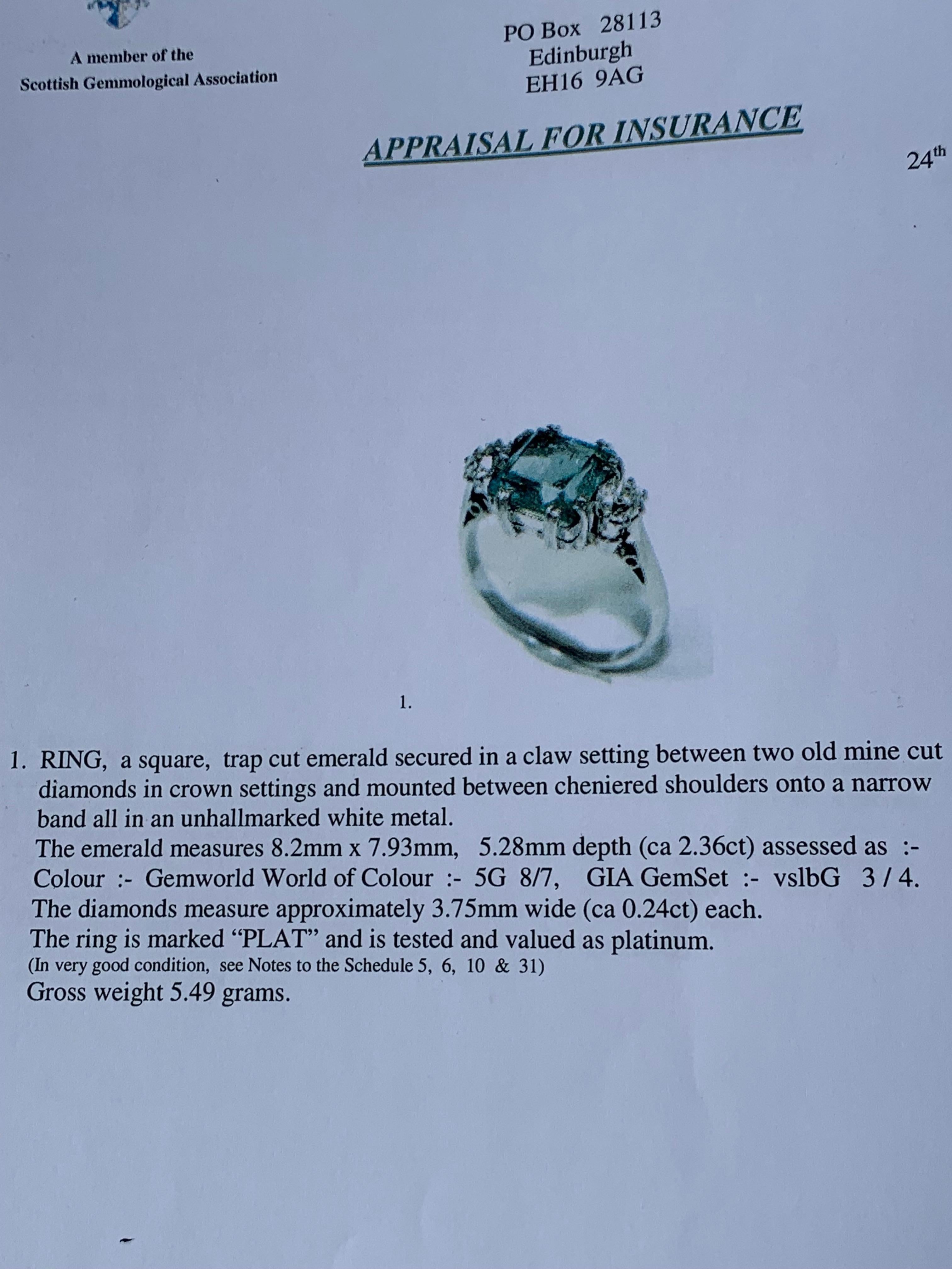 Women's Chromium Green Tourmaline & White Diamond Ring