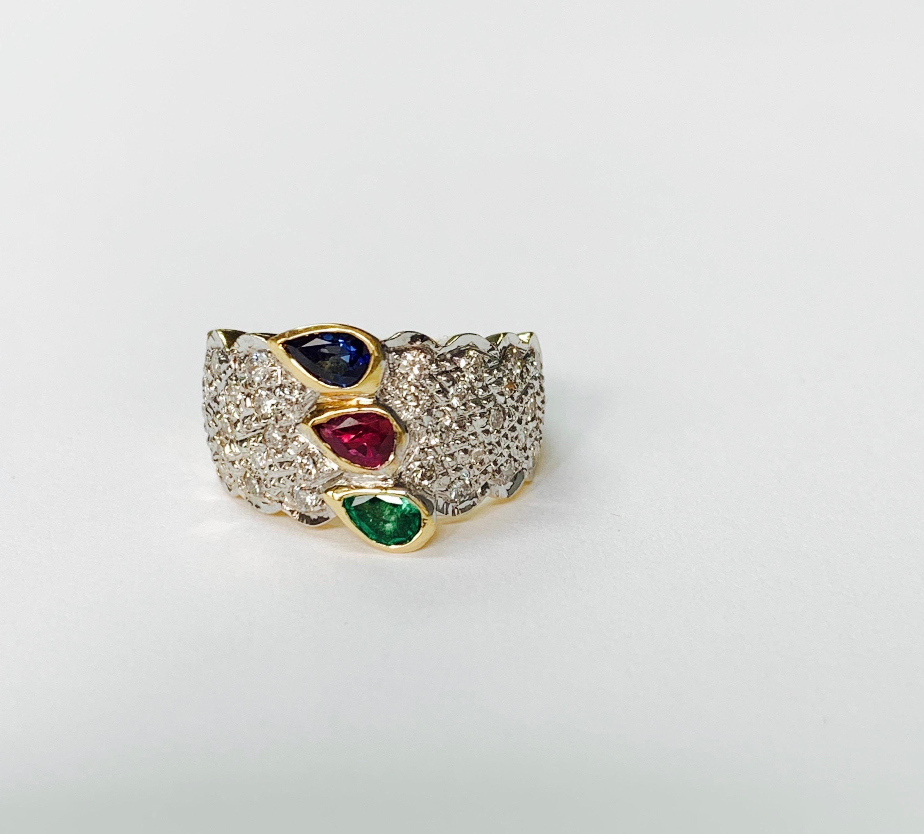 diamond emerald ruby sapphire