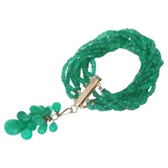 Bracelet Pendant Transformer Emeralds 18K Yellow Gold, 1950