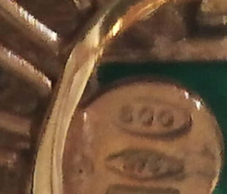 Donna Anello con smeraldi, diamanti, oro rosa e argento. in vendita