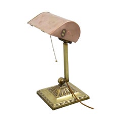 Antique Emeralite NY Desk Lamp, circa 1910