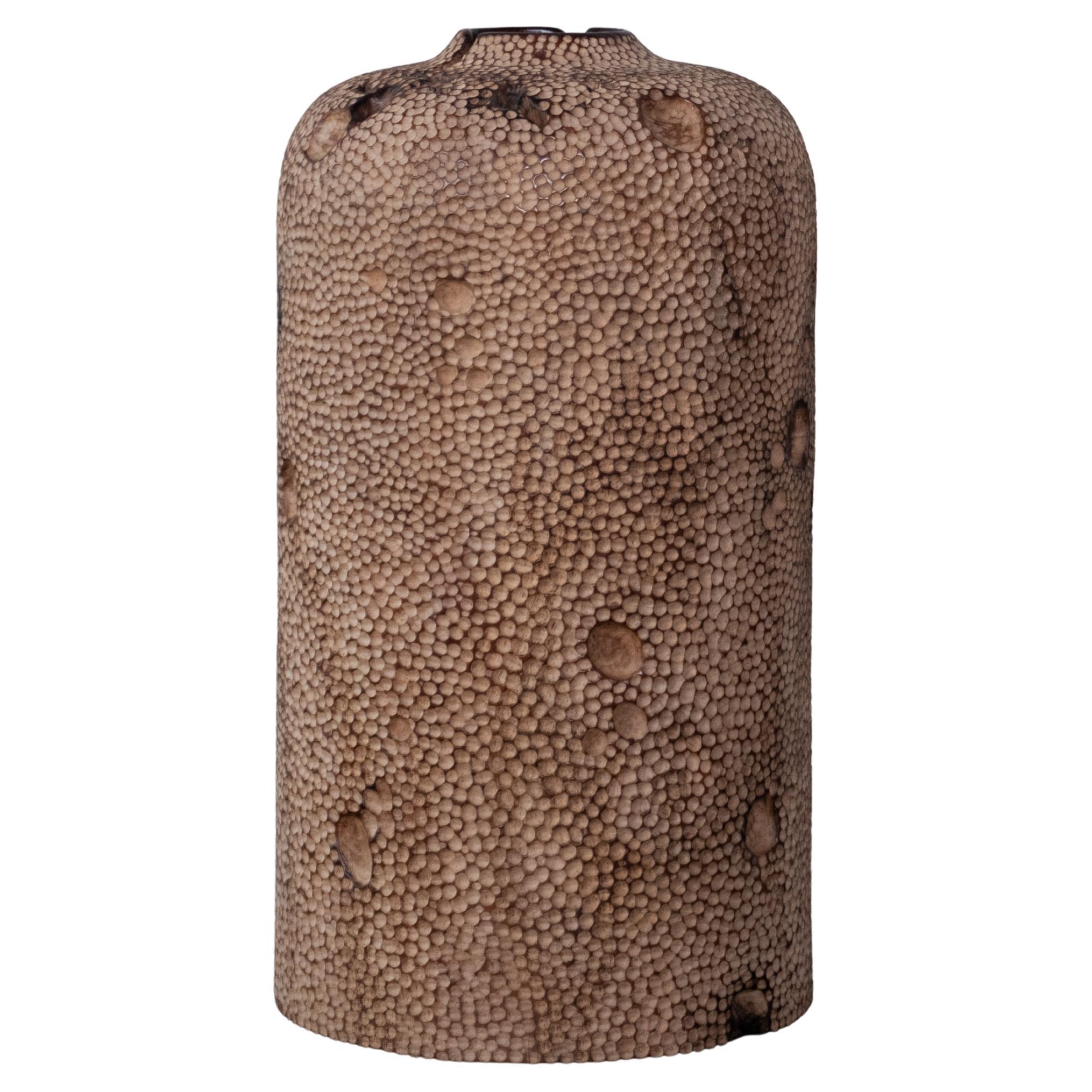 Emerge Teak Wood Vase by Mary Verspoor