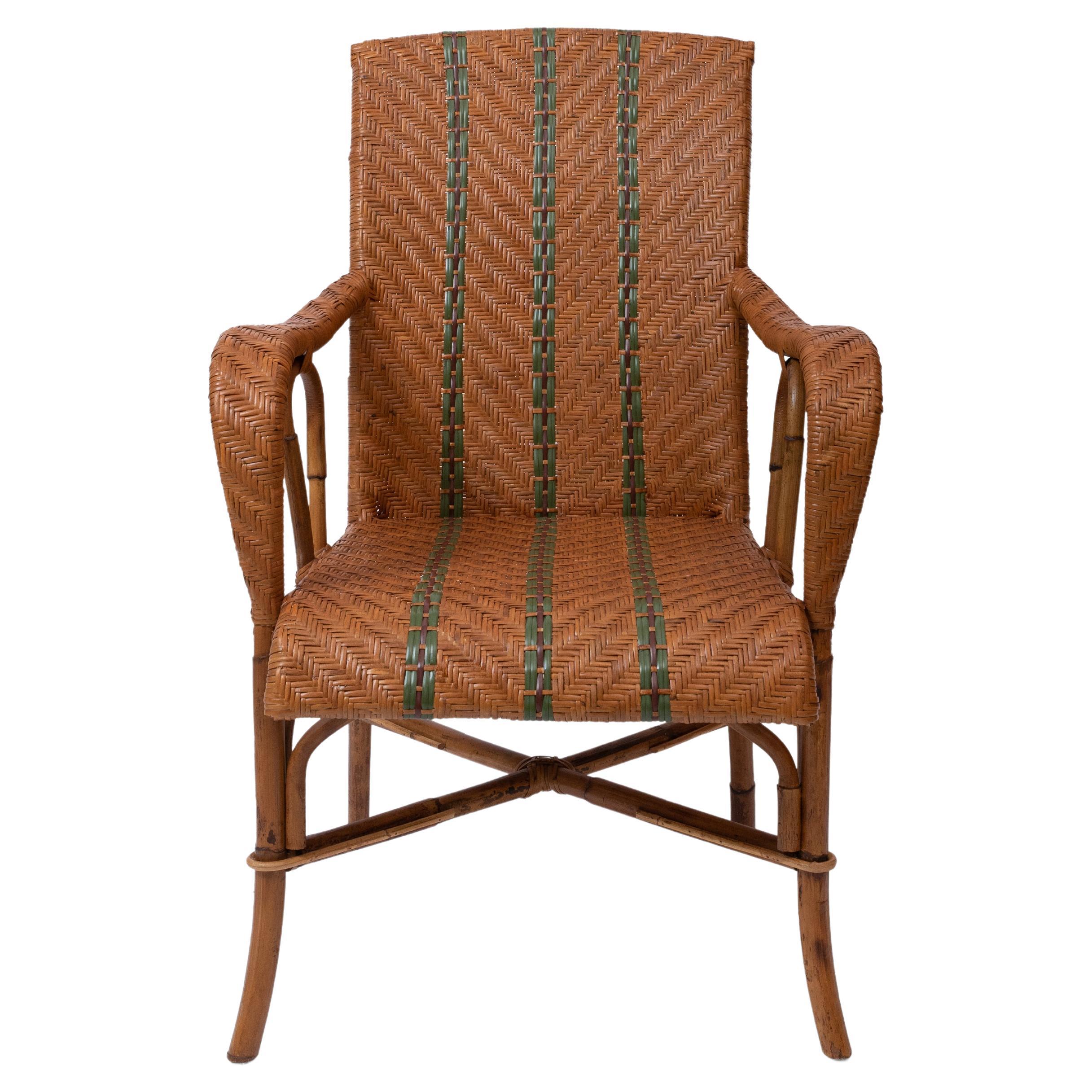 Fauteuil Emerson en vert Bistro - NOUVEAU en vente