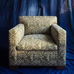 Emerson Armchair, made to order in England. Adapted from a 1930s original.