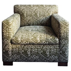 Fauteuil Emerson, fabriqué sur commande en Angleterre. Adapté d'un original des années 1930.