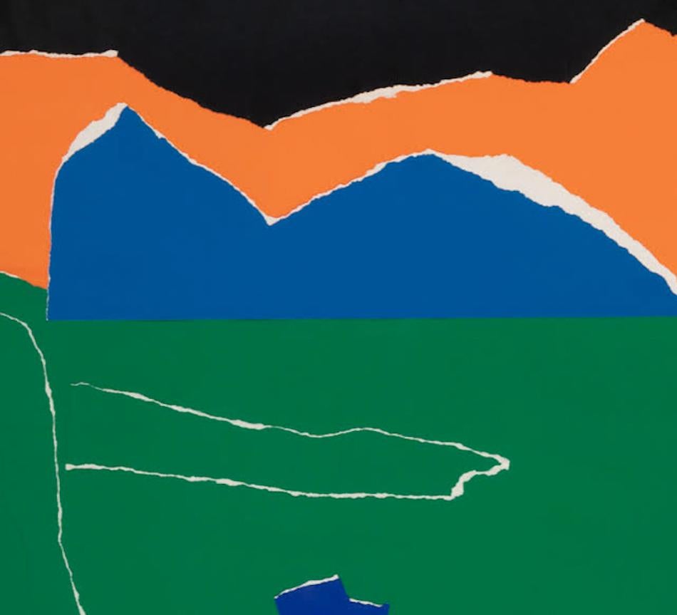 UNTITLED 1977, Collage de papel, 29