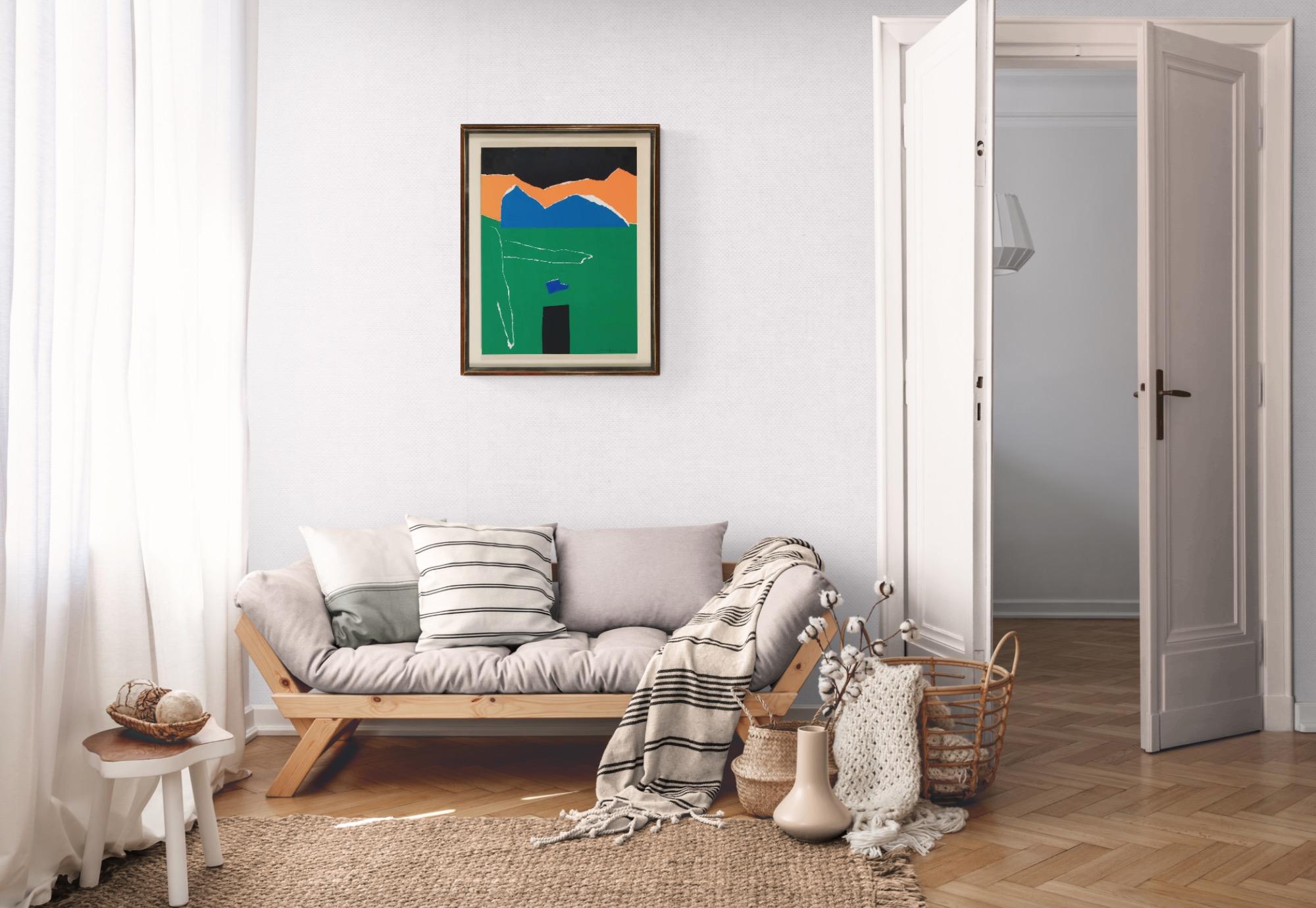 UNTITLED 1977, Collage de papel, 29