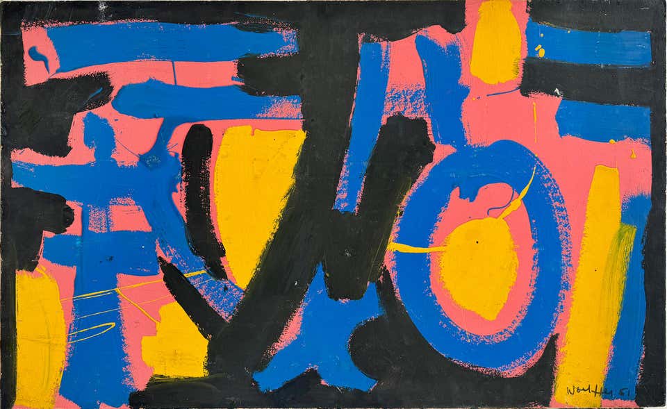 Early Abstract Expressionist - Black Mountain College Teacher, Franz Kline