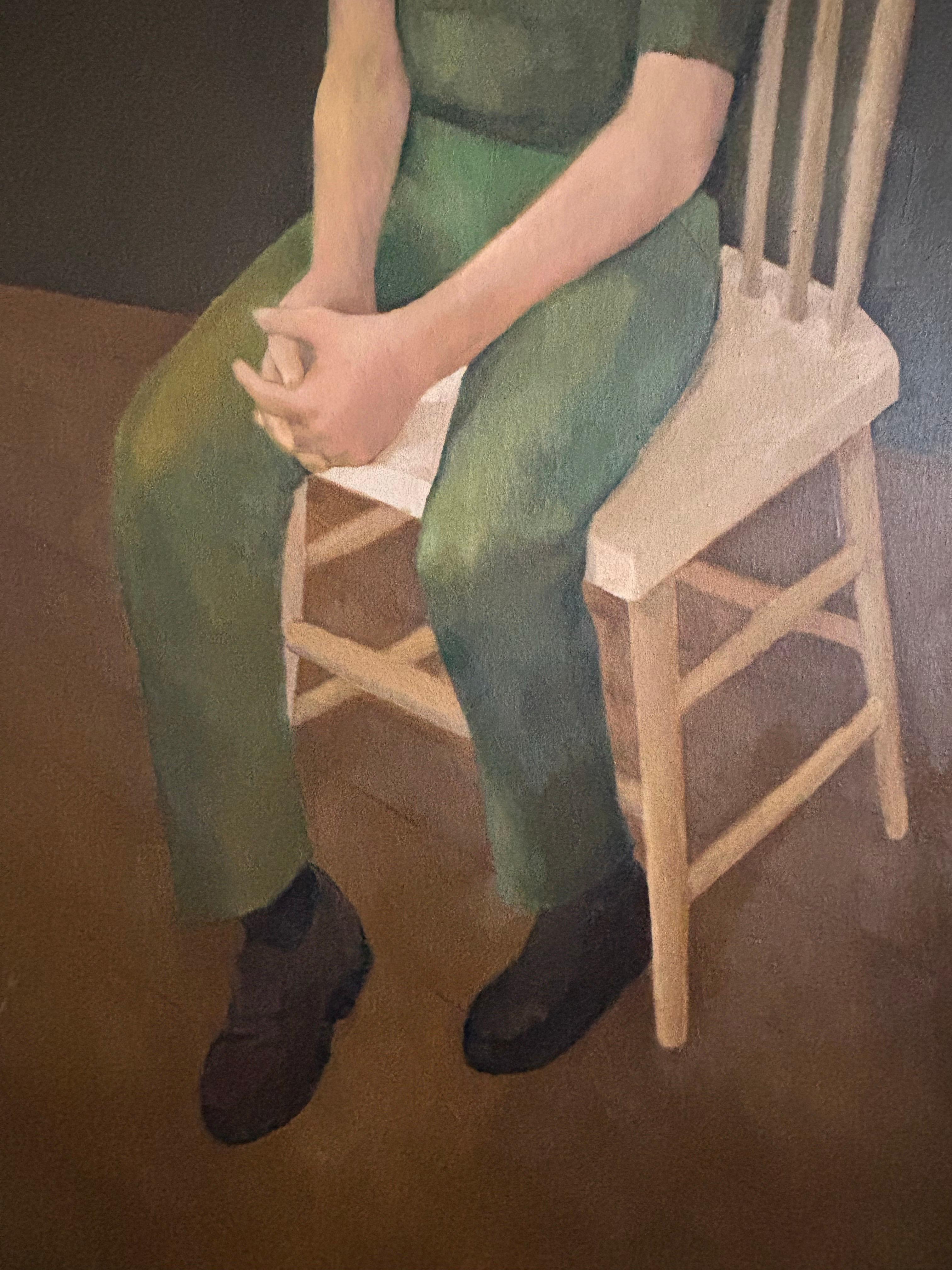 Emery Bopp  1970’s oil on canvas portraits For Sale 3