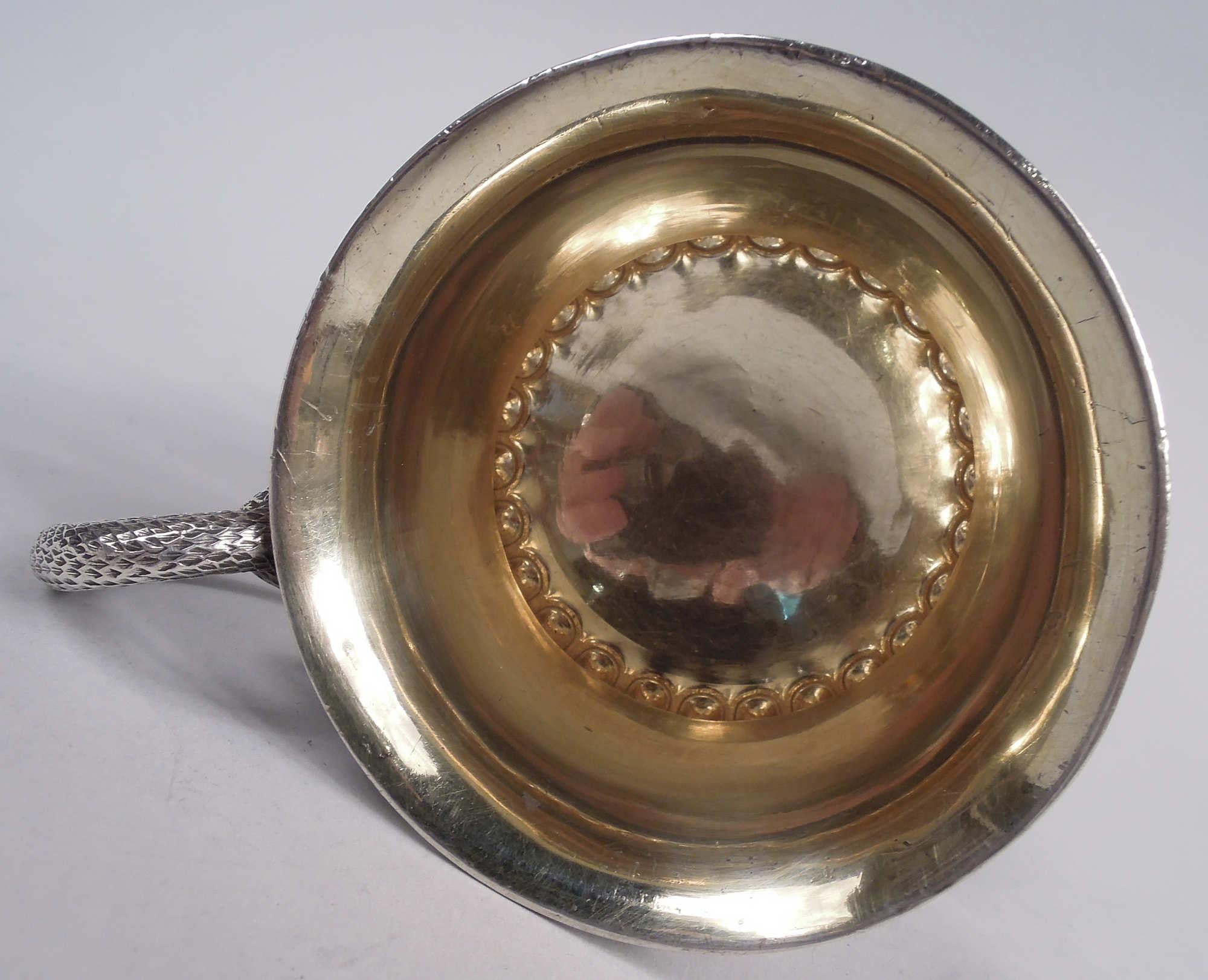 Emes & Barnard English Georgian Regency Sterling Silver Mug, 1816 For Sale 3