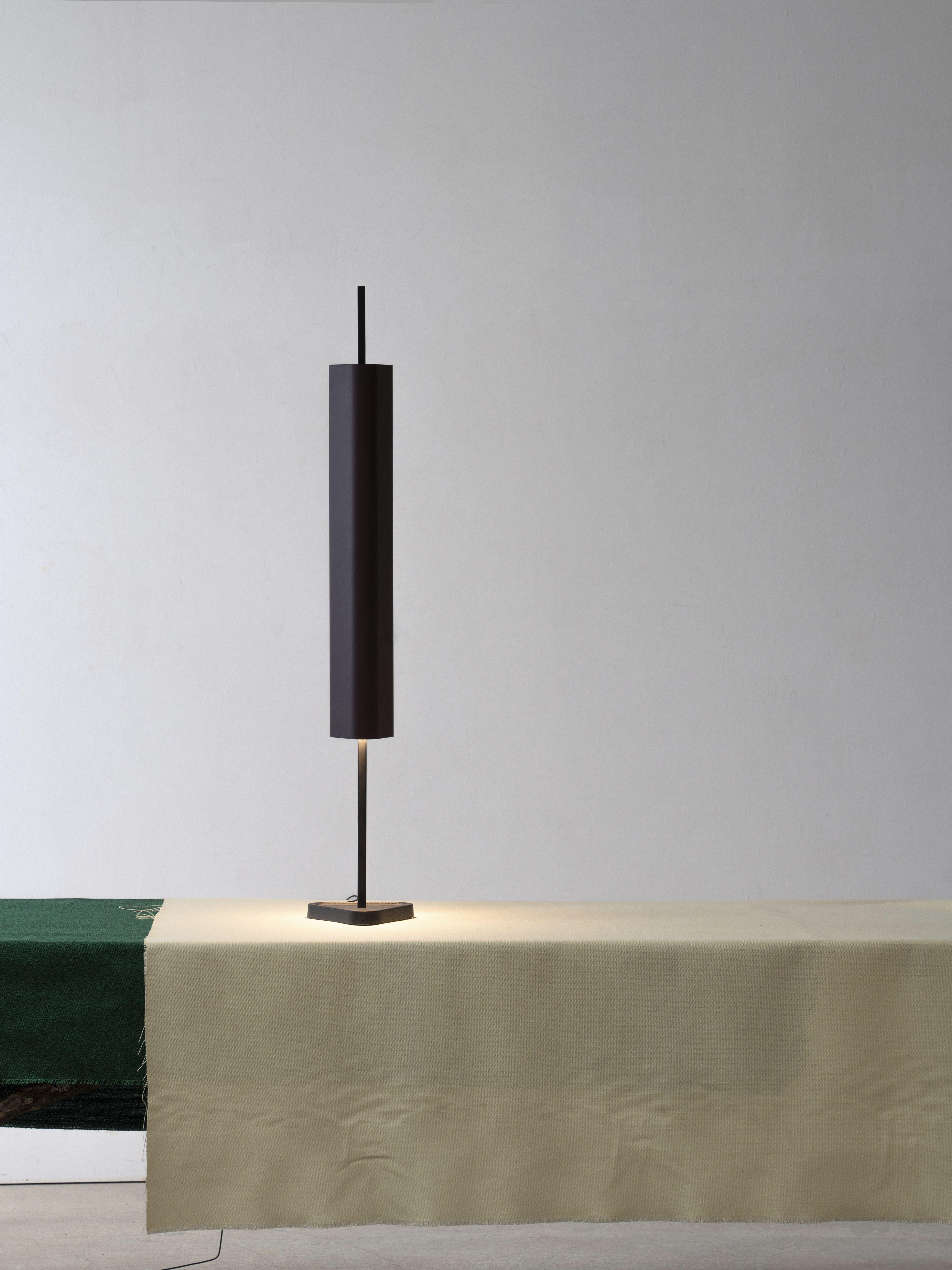 Emi Aluminium and PMMA Table Lamp in Deep Red by Erwan Bouroullec, 2025 For Sale 5