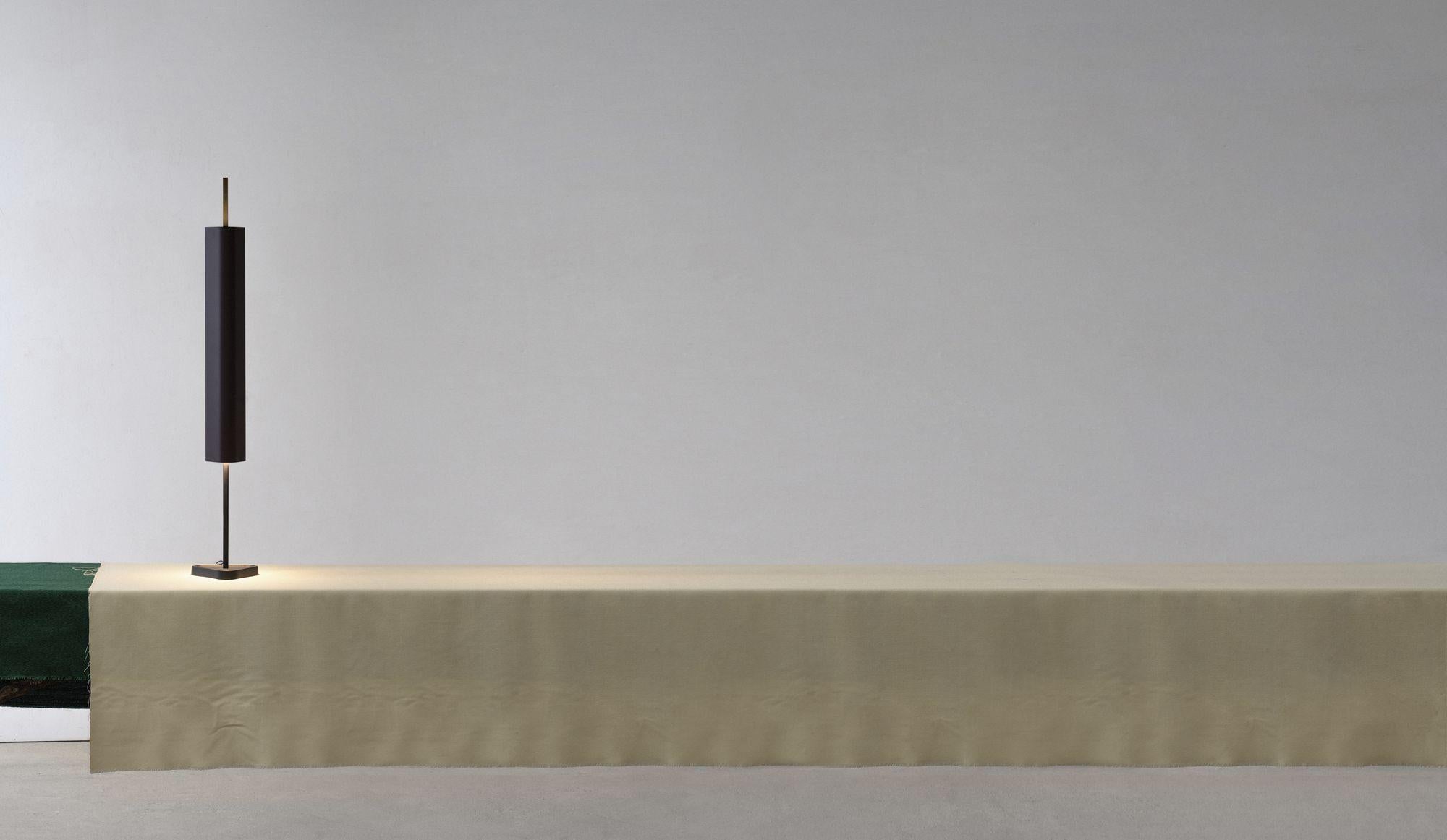 Emi Aluminium and PMMA Table Lamp in Deep Red by Erwan Bouroullec, 2025 For Sale 6
