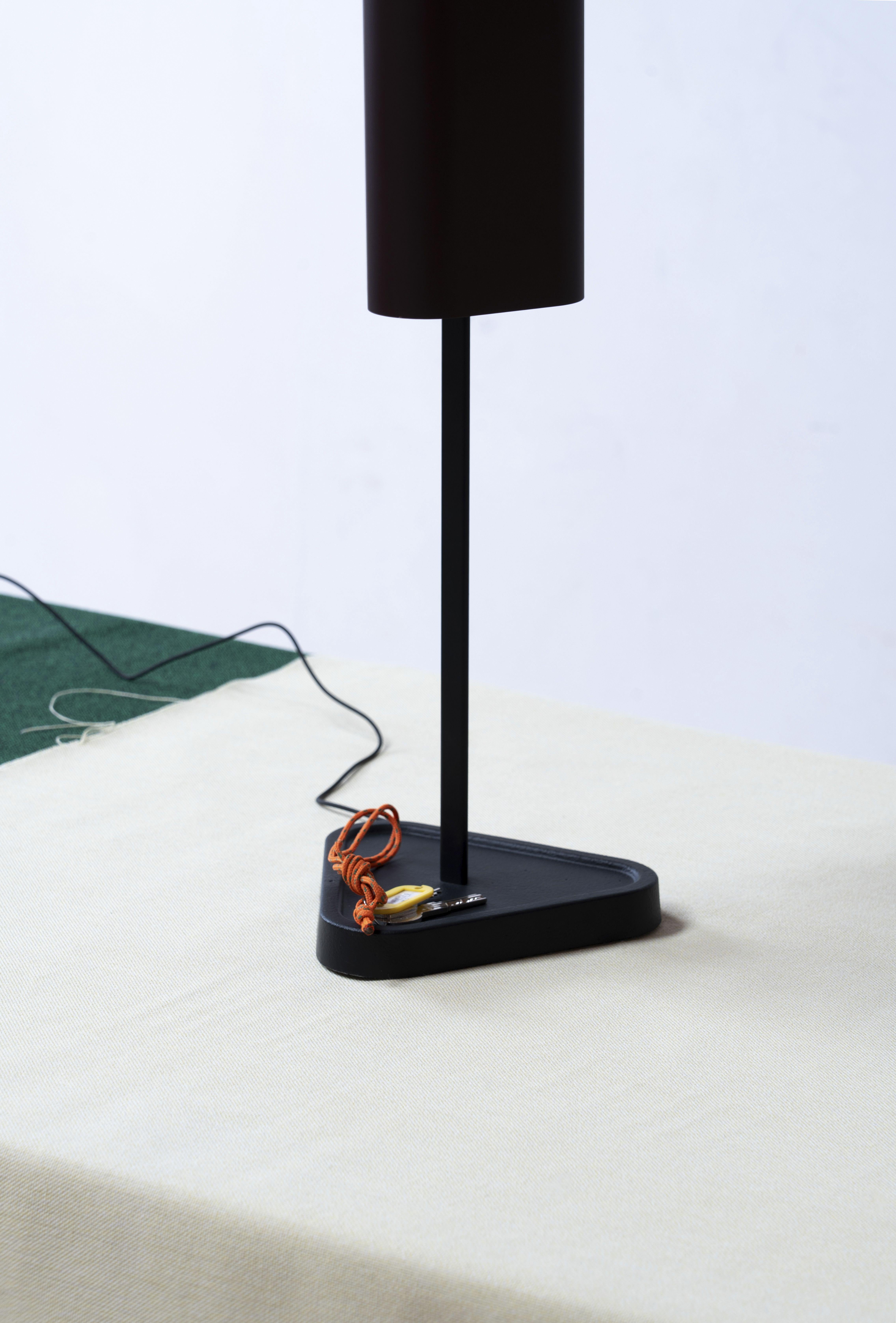 Emi Aluminium and PMMA Table Lamp in Deep Red by Erwan Bouroullec, 2025 For Sale 8